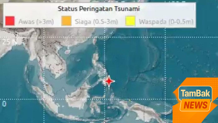 Tsunami Minor di Pesisir Indonesia Usai Gempa Besar Guncang Filipina